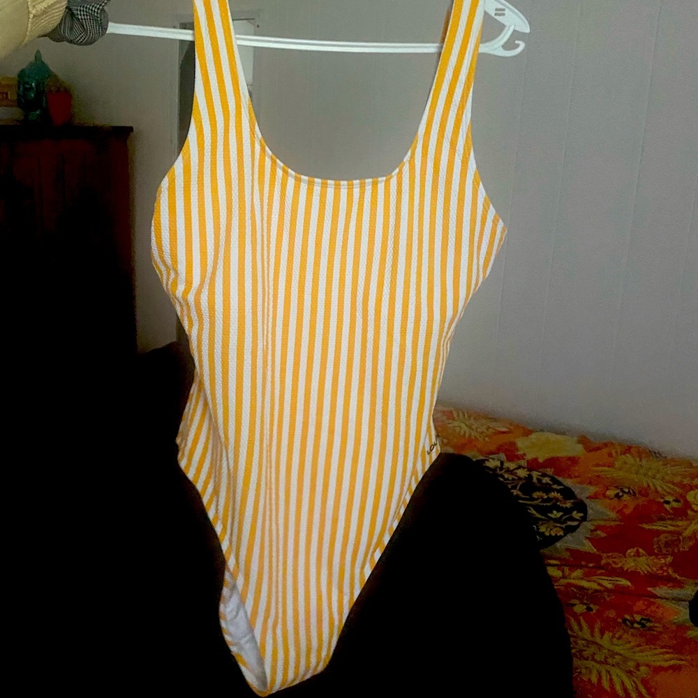Full Piece Bathing Suit.